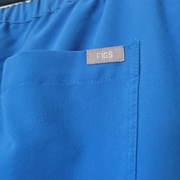FIGS Technical Collection Pisco Scrub Pants in Royal Blue Size XXL-Short - Picture 6 of 11